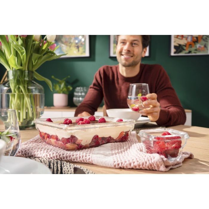 Пищевой контейнер Tefal Masterseal Glass Red 2 л (N1041110) изображение 12