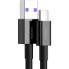 Дата кабель USB 2.0 AM to Type-C 2.0m 3A Black Baseus (CATYS-A01) зображення 3