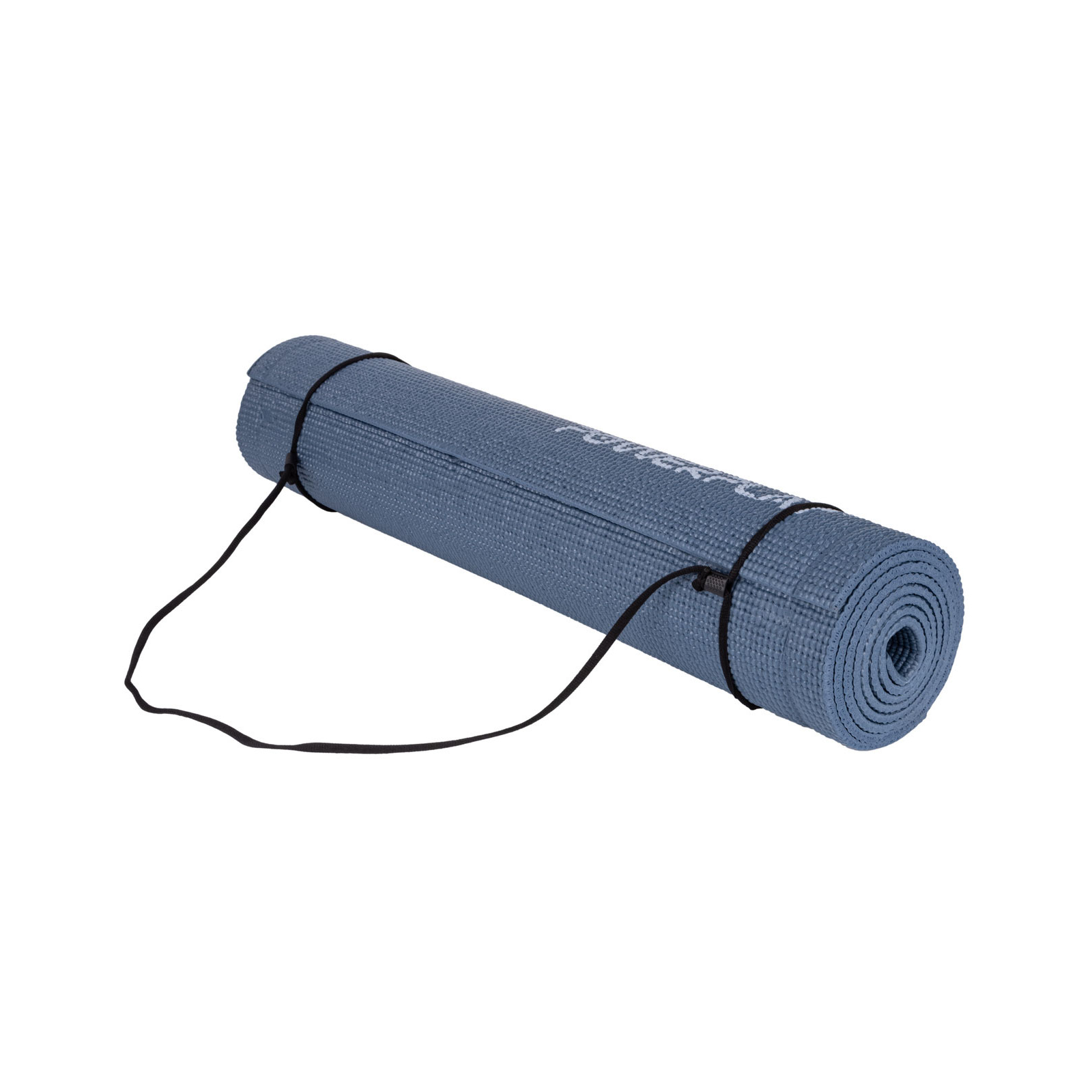 Килимок для йоги PowerPlay PVC Yoga Mat 173 x 61 x 0.6 см Темно-синій (PP_4010_Navy_(173*0,6)) зображення 4