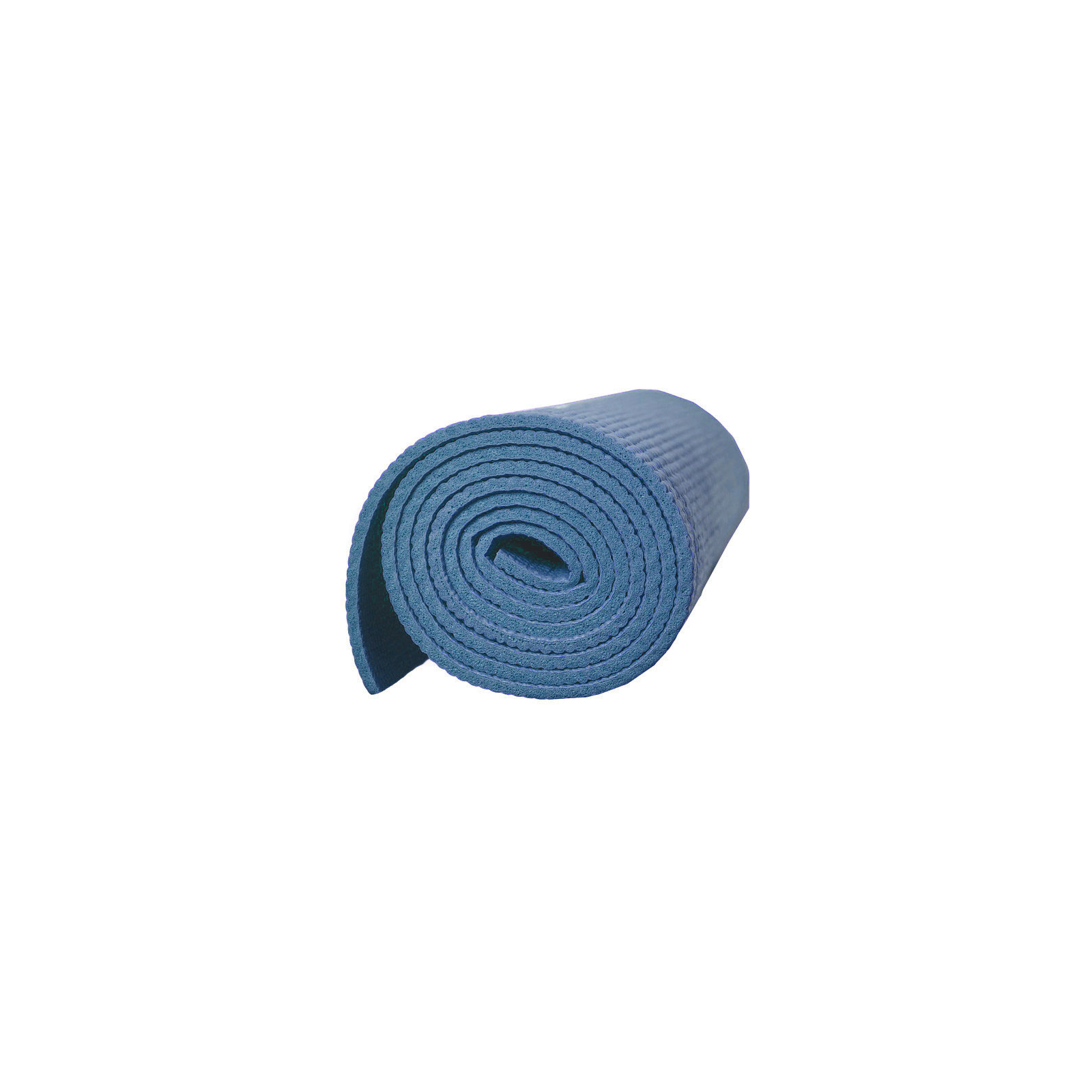 Килимок для йоги PowerPlay PVC Yoga Mat 173 x 61 x 0.6 см Темно-синій (PP_4010_Navy_(173*0,6)) зображення 6