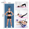 Коврик для йоги PowerPlay PVC Yoga Mat 173 x 61 x 0.6 см Темно-синій (PP_4010_Navy_(173*0,6)) изображение 7