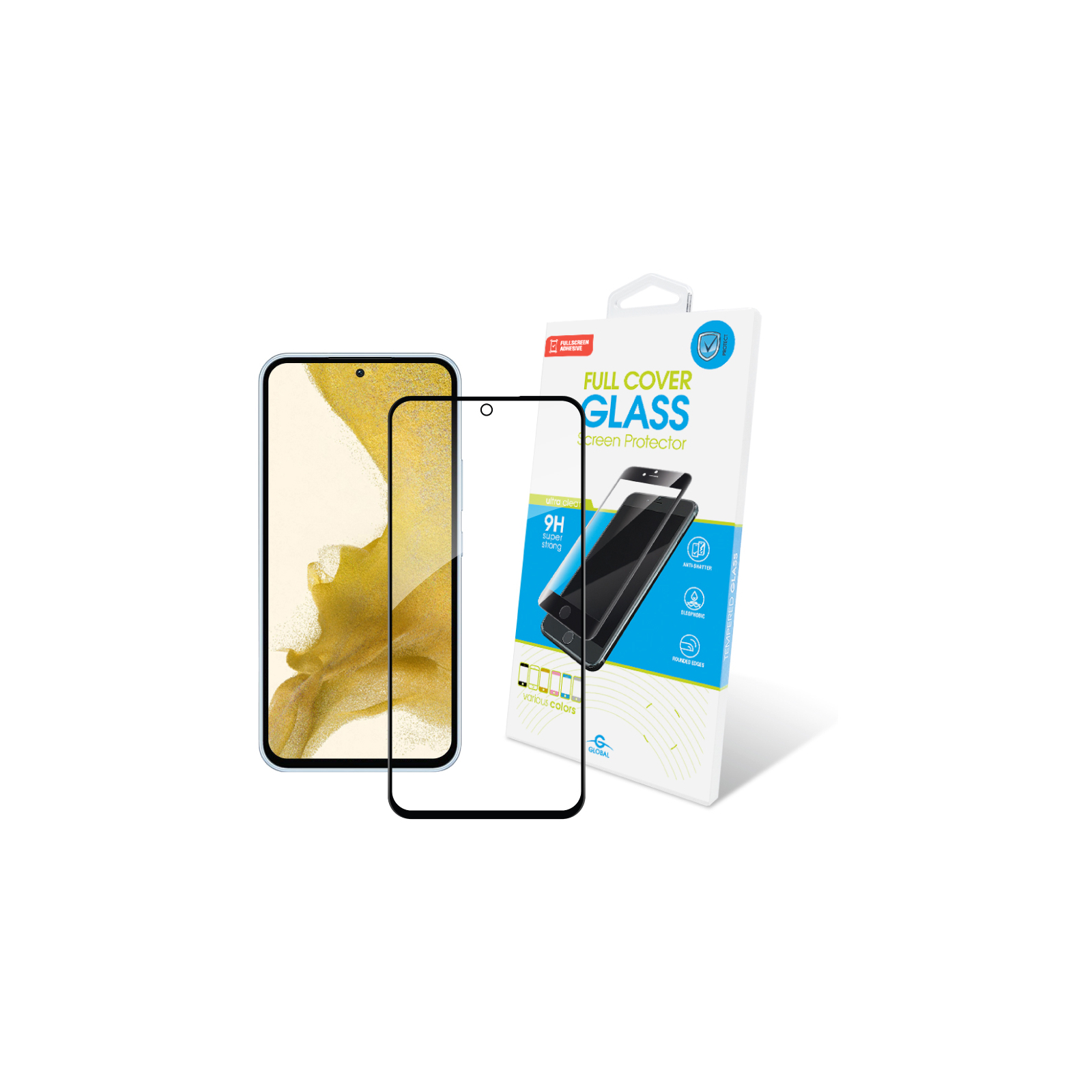 Стекло защитное Global Full Glue Samsung A54 5G (1283126559884)