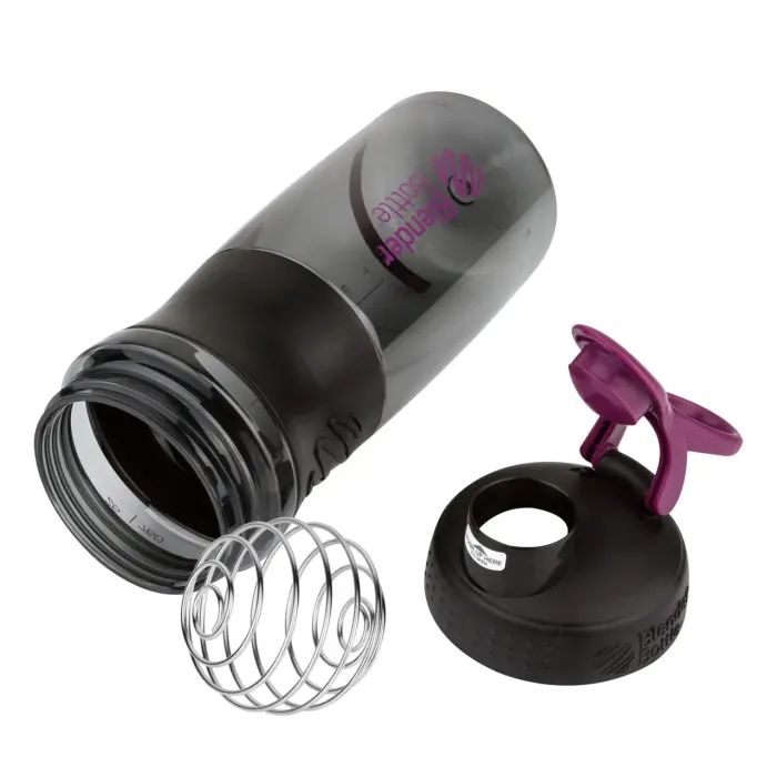 Шейкер спортивный BlenderBottle SportMixer 28oz/820ml Black/Plum (SM 28oz Black/Plum) изображение 2