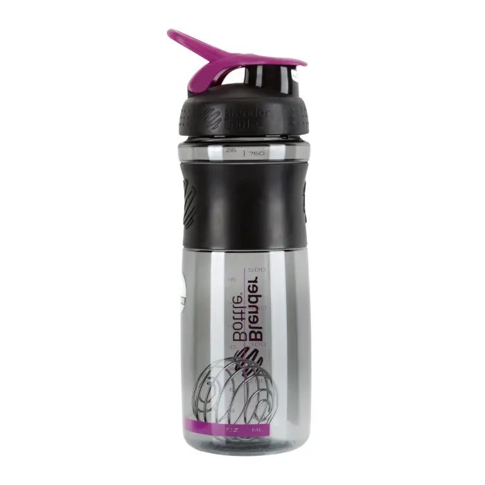 Шейкер спортивный BlenderBottle SportMixer 28oz/820ml Black/Plum (SM 28oz Black/Plum) изображение 5