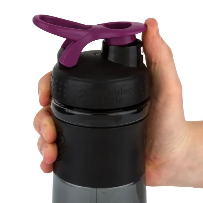 Шейкер спортивный BlenderBottle SportMixer 28oz/820ml Black/Plum (SM 28oz Black/Plum) изображение 7