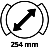 Шлифовальная машина Einhell полировальная CE-CB 18/254 Li - Solo, PXC, d254 мм, 18В (без АКБ и ЗУ) (2093301) изображение 8
