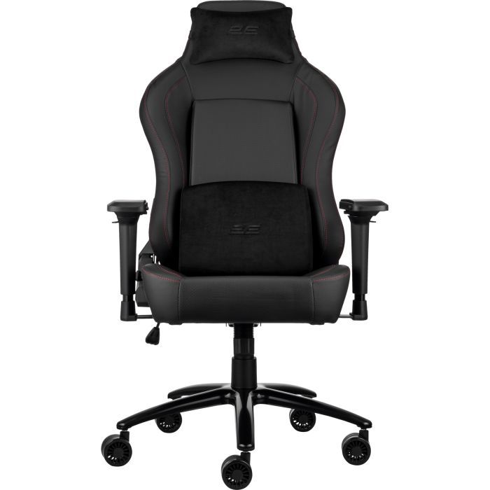 Кресло игровое 2E Gaming Basan II Black/Red (2E-GC-BAS-BKRD) изображение 2