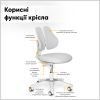 Парта с креслом ErgoKids TH-330 W/G + Y-208 G изображение 8