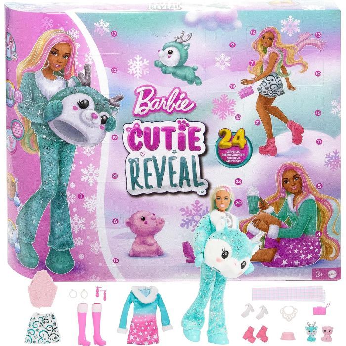Игровой набор Barbie Адвент-календар Cutie Reveal (HJX76)