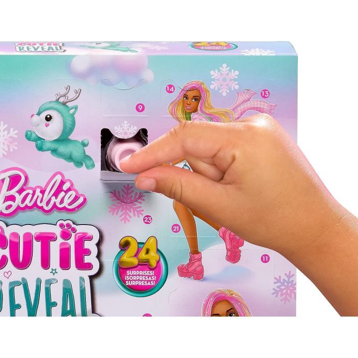 Игровой набор Barbie Адвент-календар Cutie Reveal (HJX76) изображение 2