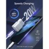 Зарядное устройство Choetech GaN USB-C 20W QC3.0/PD/PPS (PD5010-EU-WH) изображение 6