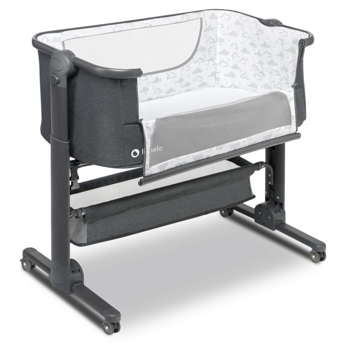Кроватка Lionelo приставная Timon Grey (LO-TIMON) изображение 2