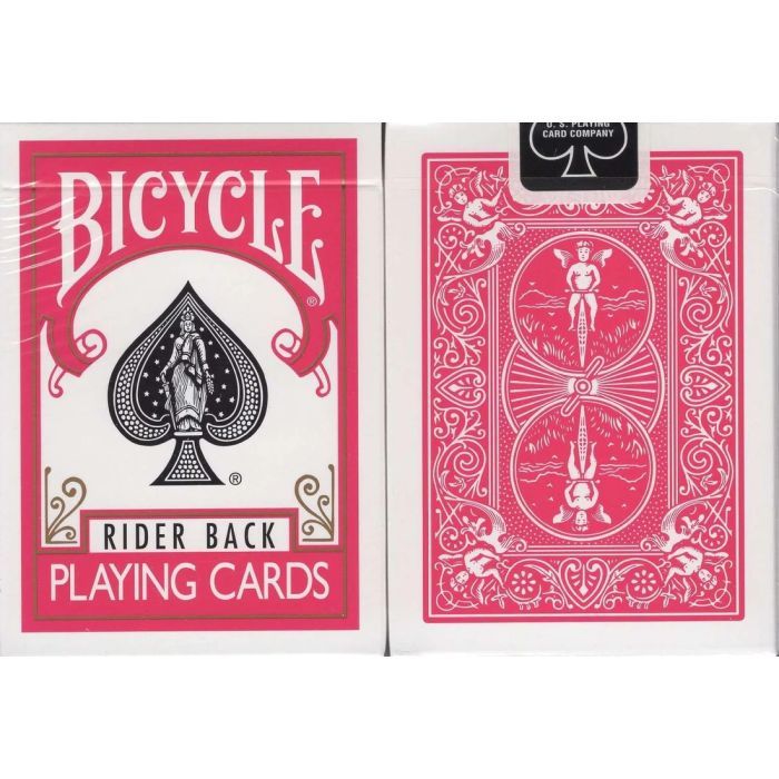 Карты игральные Bicycle Rider Back (fuchsia) (BBF001) изображение 5