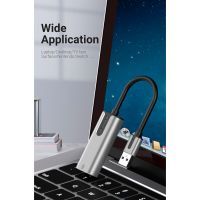 Переходник USB 3.0 to Ethernet RJ45 1000Mb Aluminum black Vention (CEWHB) изображение 10