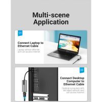 Переходник USB 3.0 to Ethernet RJ45 1000Mb Aluminum black Vention (CEWHB) изображение 8