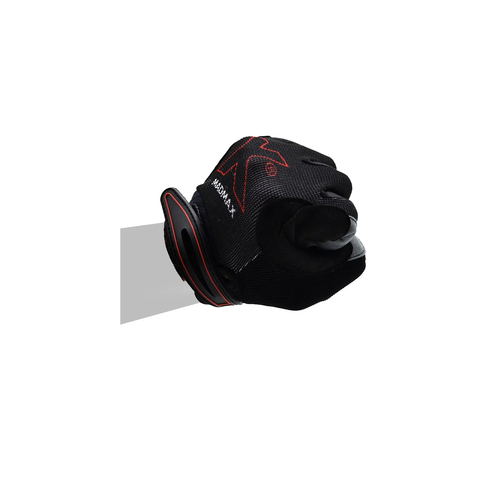 Рукавички для фітнесу MadMax MXG-103 X Gloves Black/Grey XL (MXG-103-BLK_XL) зображення 10