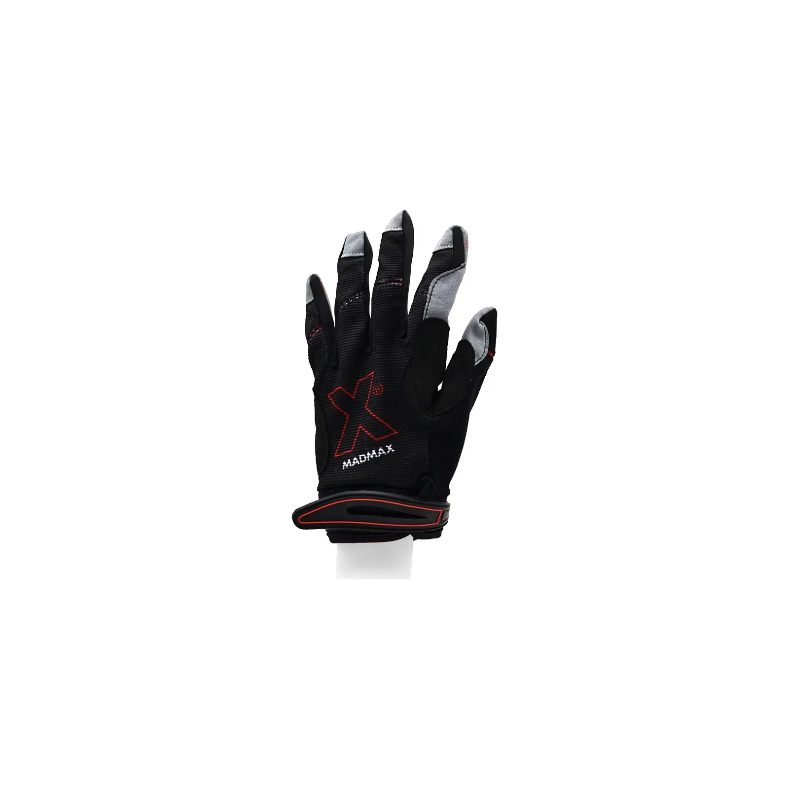 Перчатки для фитнеса MadMax MXG-103 X Gloves Black/Grey XL (MXG-103-BLK_XL) изображение 2