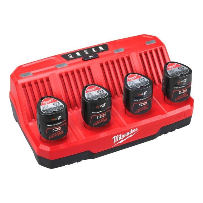 Зарядний пристрій для акумуляторів інструменту Milwaukee M12 C4 (4932430554) зображення 2