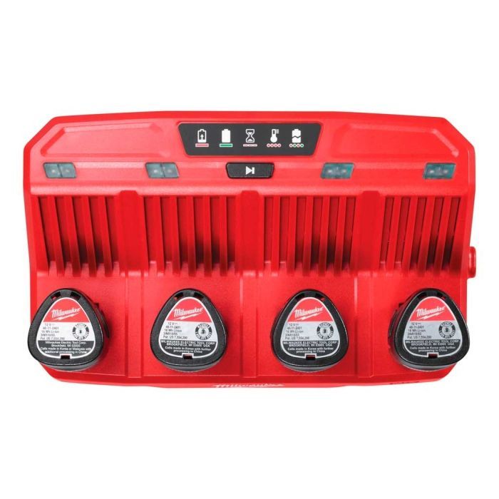 Зарядний пристрій для акумуляторів інструменту Milwaukee M12 C4 (4932430554) зображення 4