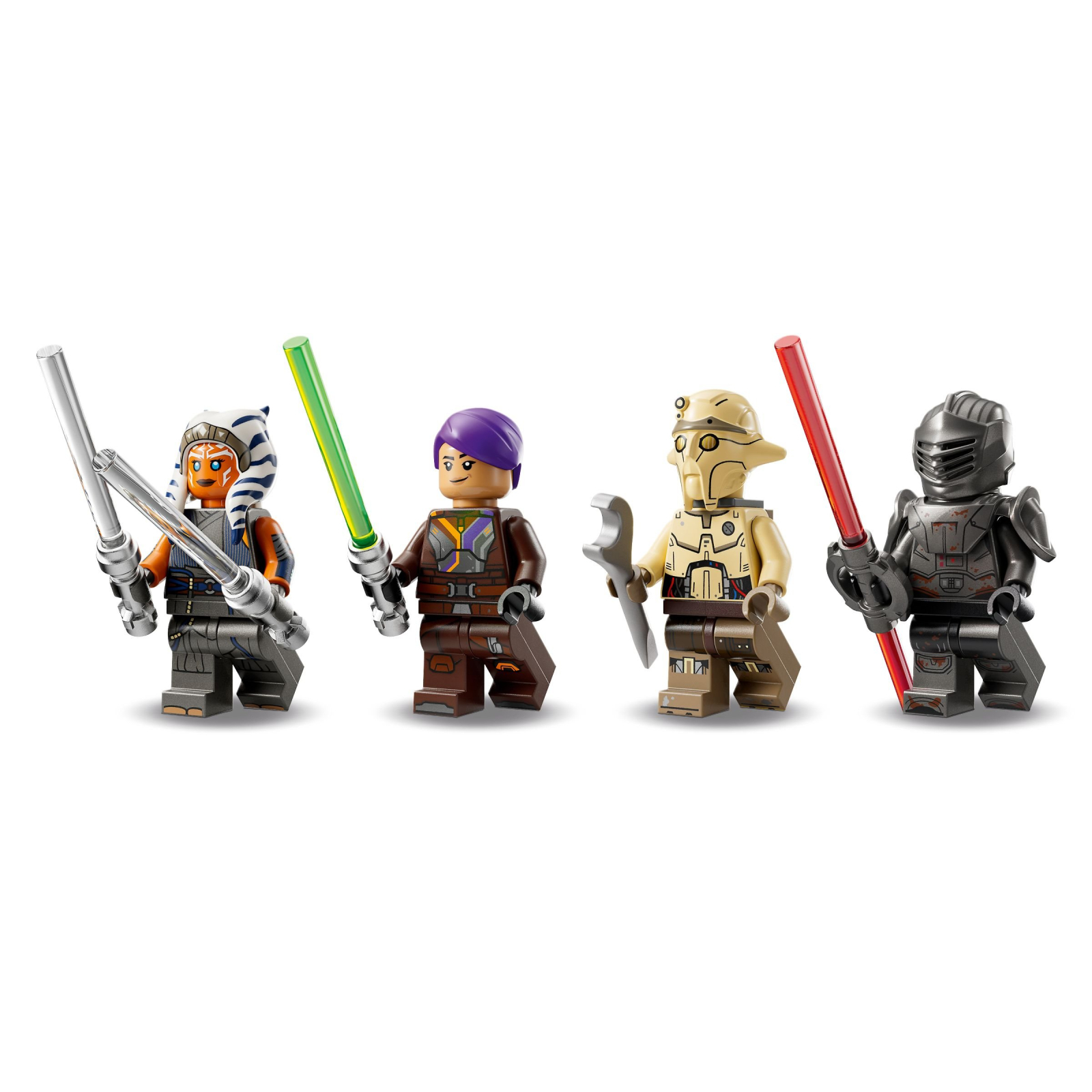 Конструктор LEGO Star Wars Шаттл джедаев T-6 Асоки Тано 601 деталь (75362) изображение 6