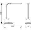 Настольная лампа Philips LED Reading Desk lamp Bucket біла (929003241107) изображение 2