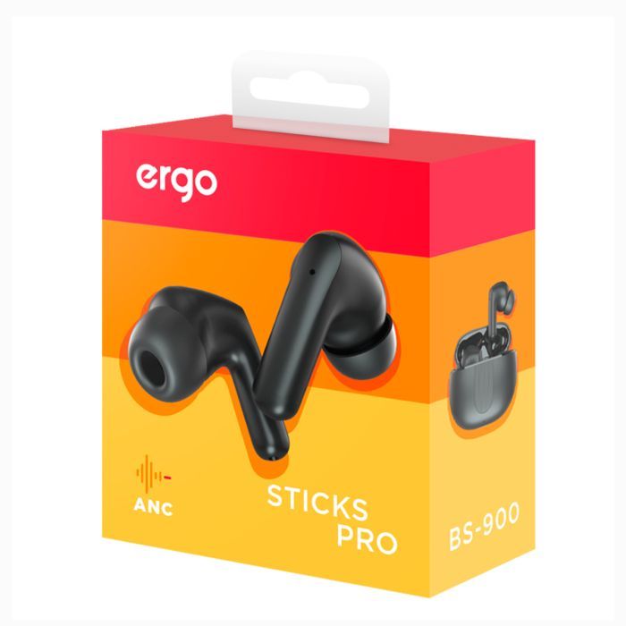 Наушники Ergo BS-900 Sticks Pro Black (BS-900K) изображение 6