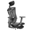 Крісло ігрове Barsky Game Mesh Grey (GM-02) зображення 9