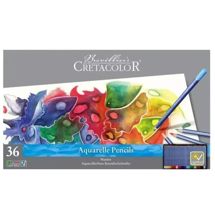 Карандаши цветные Cretacolor Marino акварельні 36 кольорів (9002592240360)
