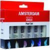 Акриловые краски Royal Talens Amsterdam Standard 6 перламутровых цветов по 20 мл (8712079398798)