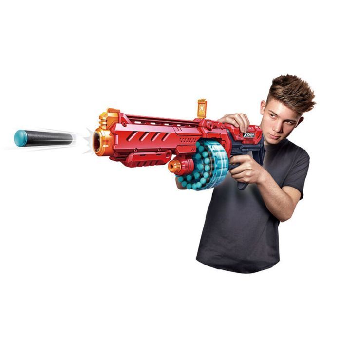 Іграшкова зброя Zuru X-Shot Red Швидкострільний бластер EXCEL Turbo Fire (48 патронів) (36270R) зображення 3