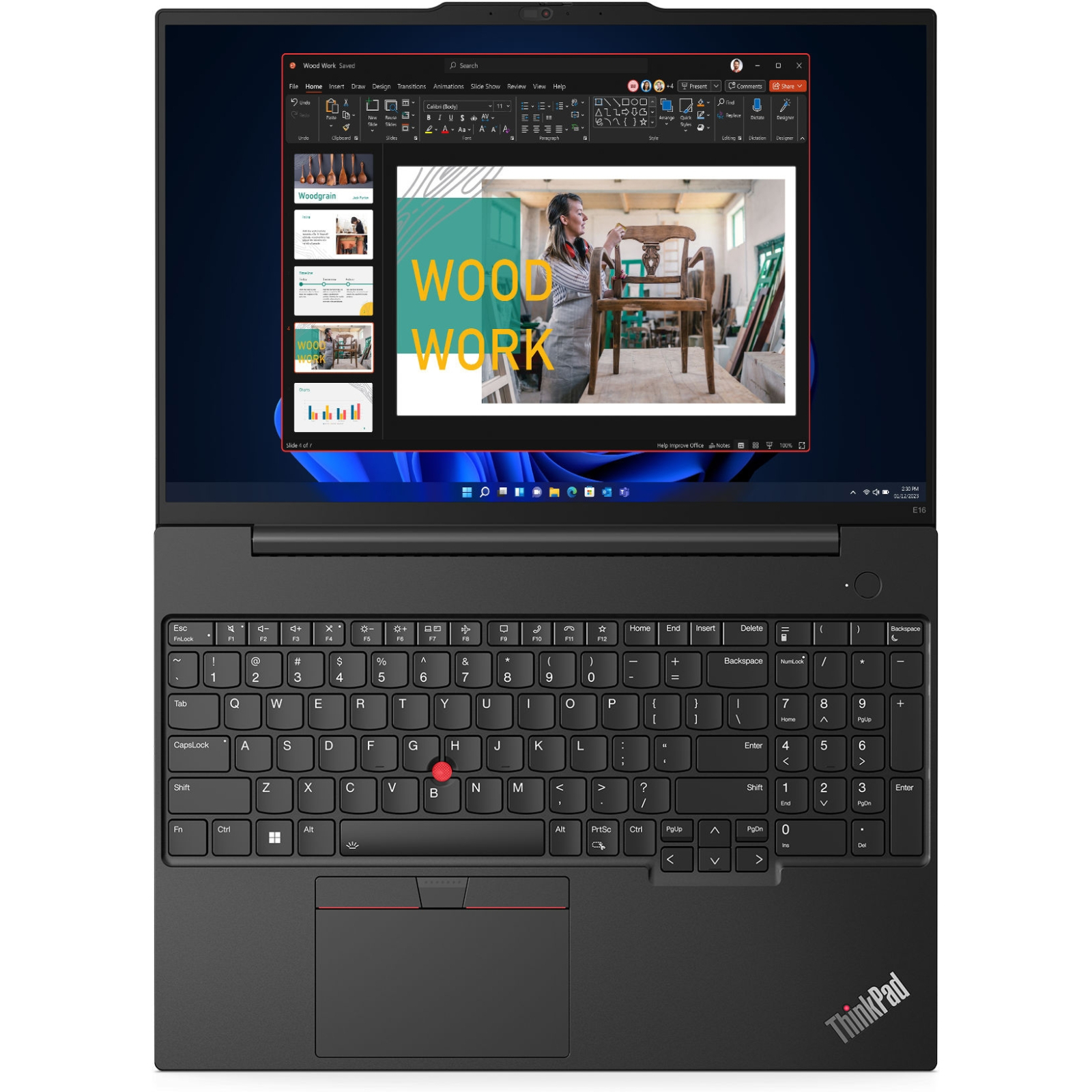 Ноутбук Lenovo ThinkPad E16 G1 (21JT0018RA) зображення 4