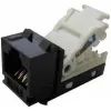 Модуль Keystone RJ45 UTP кат. 6, безінструментальний, black Molex (KSJ-00087-04)