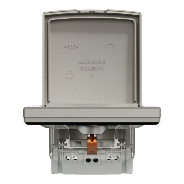 Розетка Schneider Electric ASFORA IP44, антрацит (EPH3100371) изображение 6