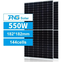 Сонячна панель PNG Solar 500W with 182mm half-cell monocrystalline (PNGMH66-B8-500) зображення 2