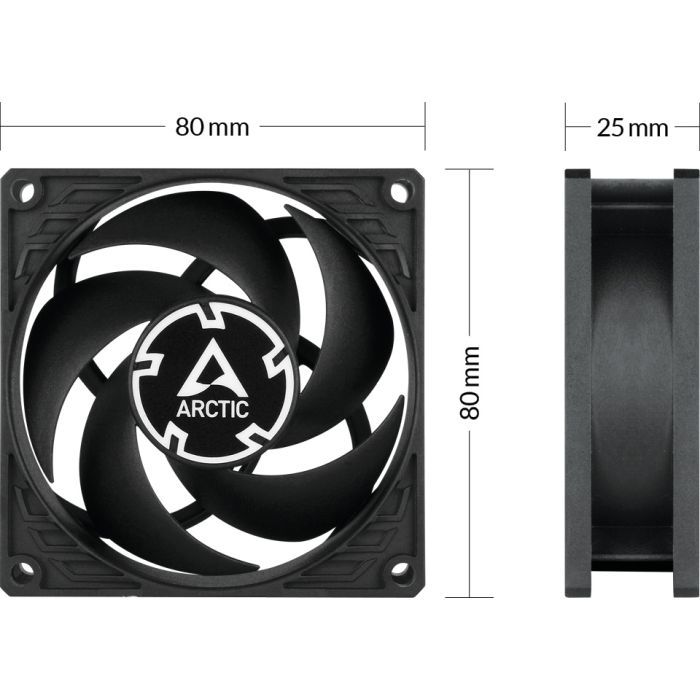 Кулер для корпуса Arctic P8 MAX (ACFAN00286A) изображение 5