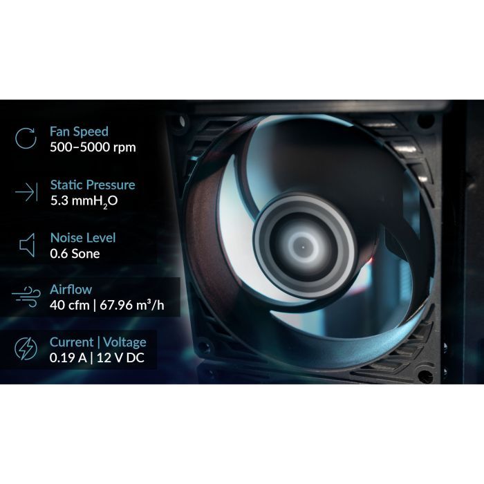 Кулер для корпуса Arctic P8 MAX (ACFAN00286A) изображение 7