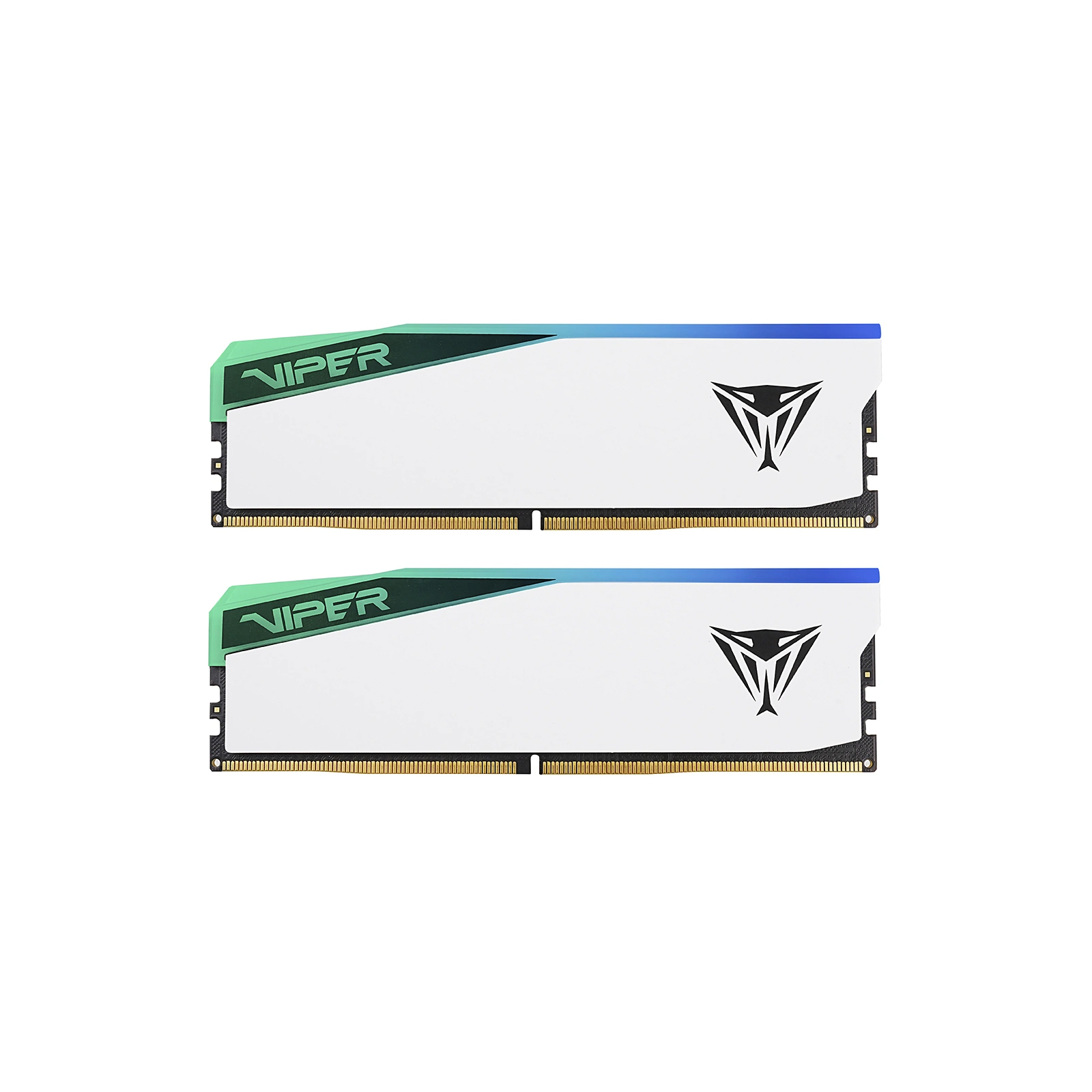 Модуль памяти для компьютера DDR5 32GB (2x16GB) 6200 MHz Viper Elite 5 RGB Patriot (PVER532G62C42KW)