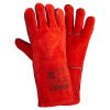 Захисні рукавиці Sigma краги зварювальника р10.5, клас АВ, довжина 35см (червоні) (9449341)