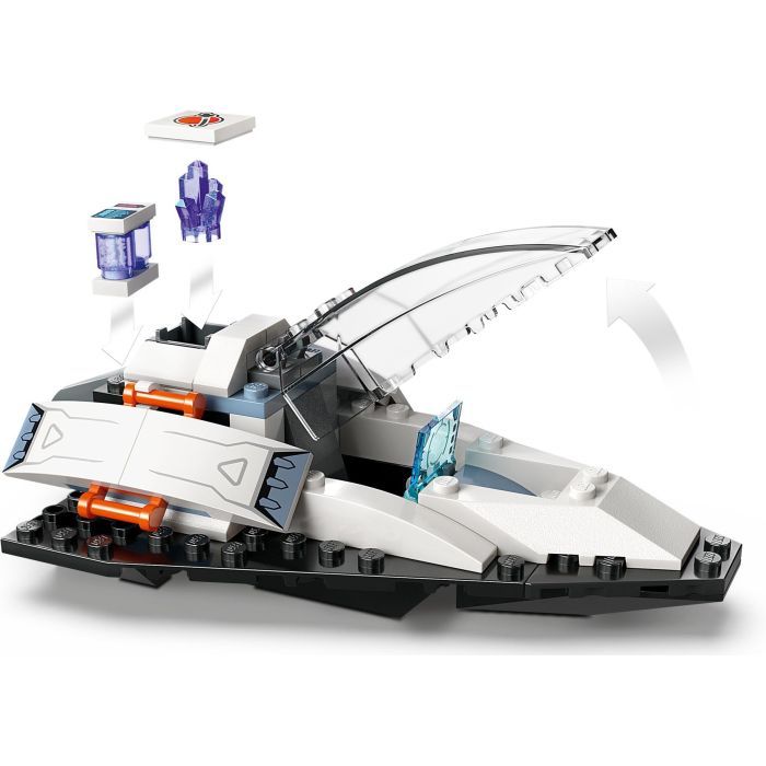 Конструктор LEGO City Космический корабль и исследование астероида 126 деталей (60429) изображение 4