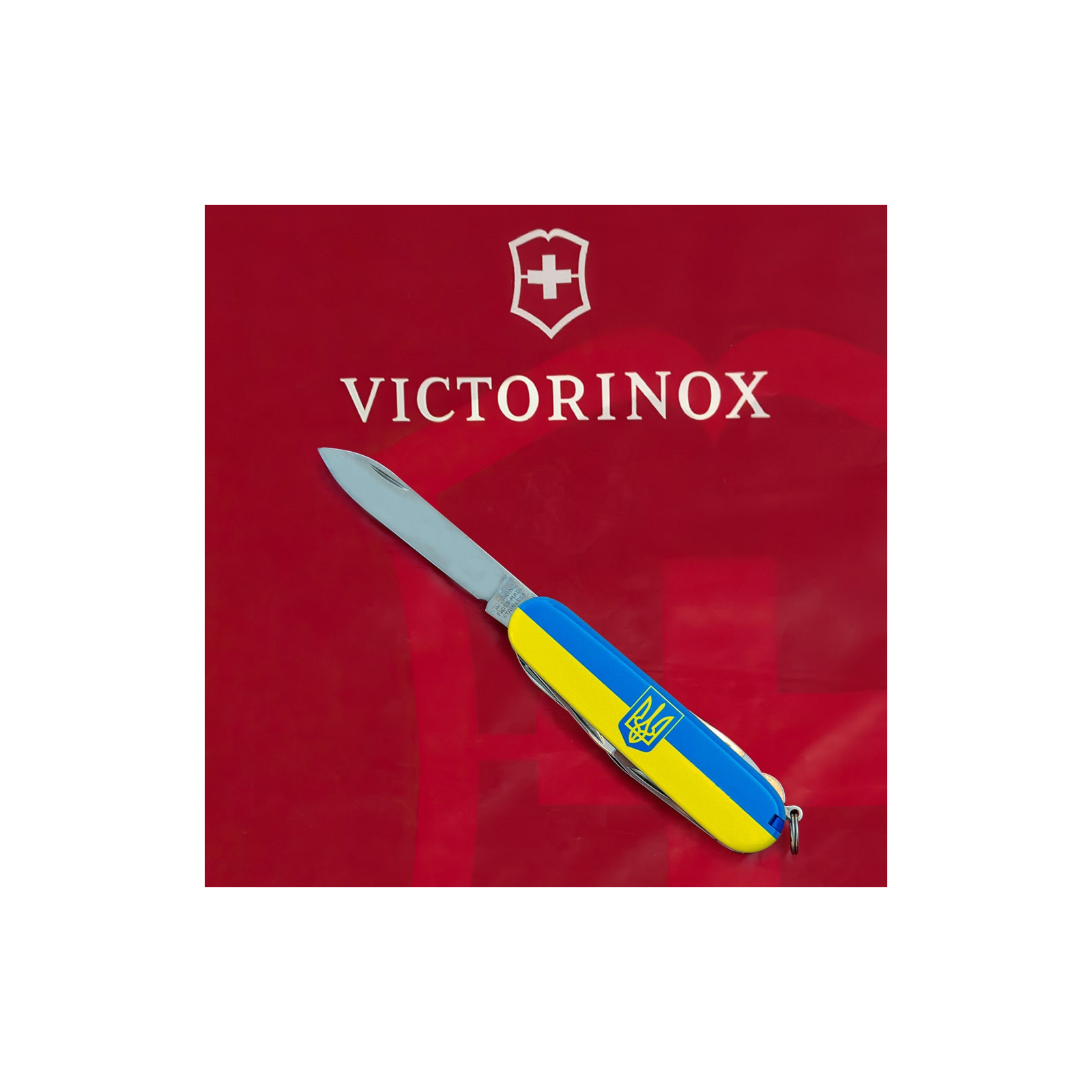 Ніж Victorinox Climber Ukraine Герб на прапорі (1.3703.3_T3040p) зображення 5