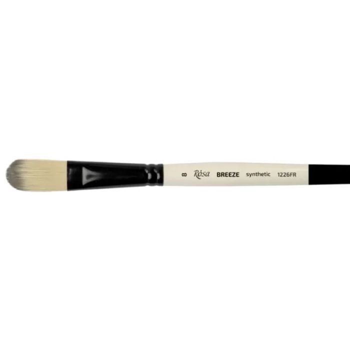 Пензлик для малювання Rosa Синтетика овальна, BREEZE 1226FR, №7 (4823098535591) зображення 2