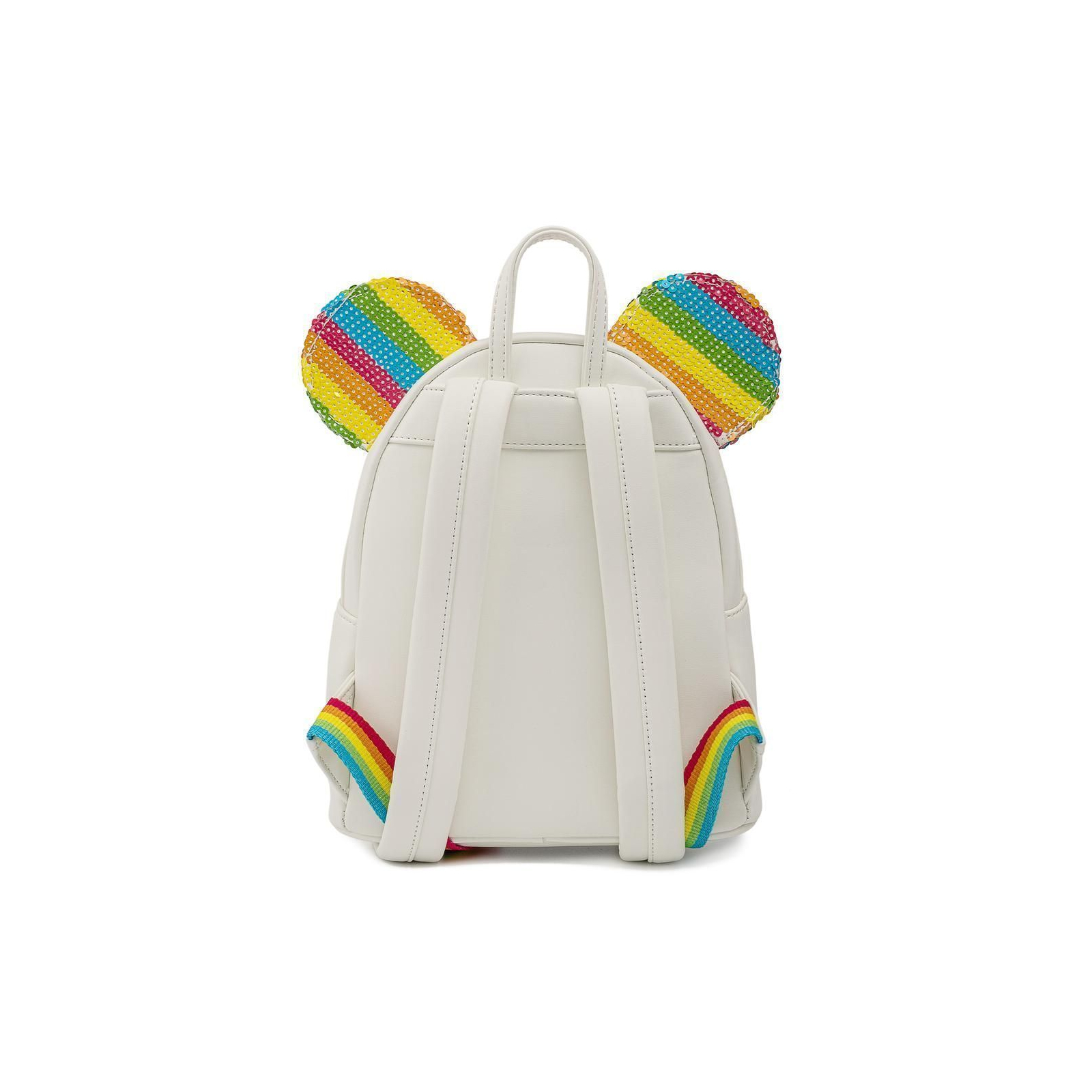 Рюкзак школьный Loungefly Disney - Minnie Mouse Sequined Rainbow Mini Backpack (WDBK1659) изображение 3