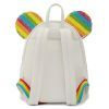 Рюкзак школьный Loungefly Disney - Minnie Mouse Sequined Rainbow Mini Backpack (WDBK1659) изображение 3