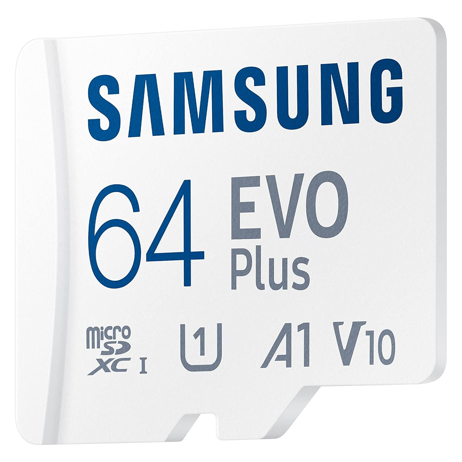 Карта пам'яті Samsung Miсro-SDXC memory card 64GB C10 UHS-I R130MB/s Evo Plus + SD (MB-MC64KA/EU) зображення 3