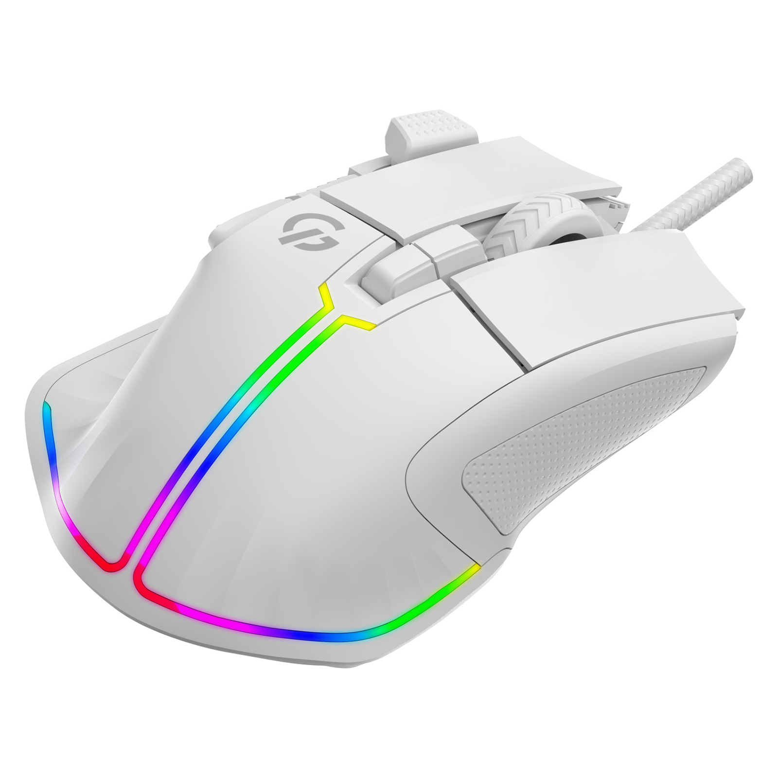 Мишка GamePro GM500W RGB USB White (GM500W) зображення 5