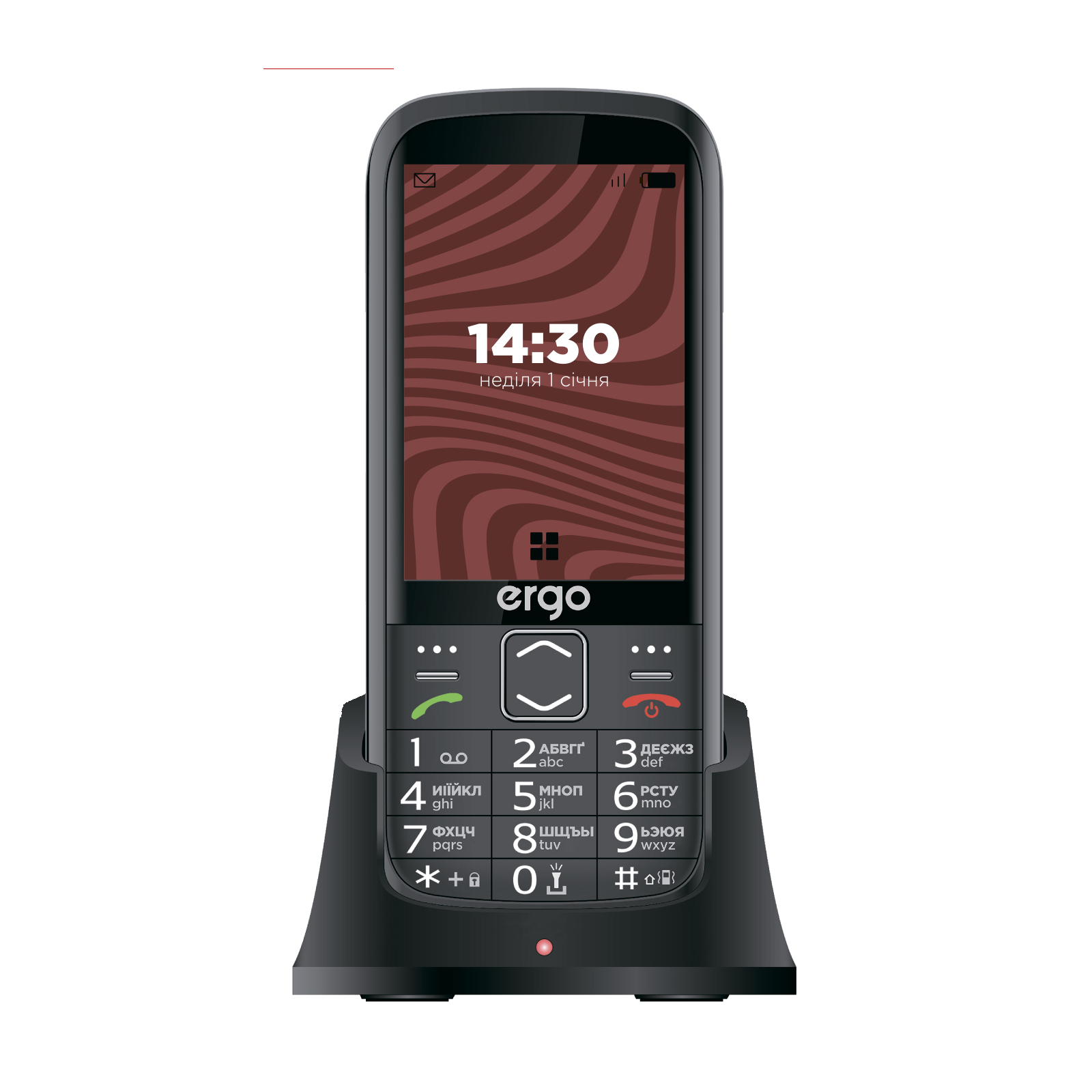 Мобільний телефон Ergo R351 Black зображення 2