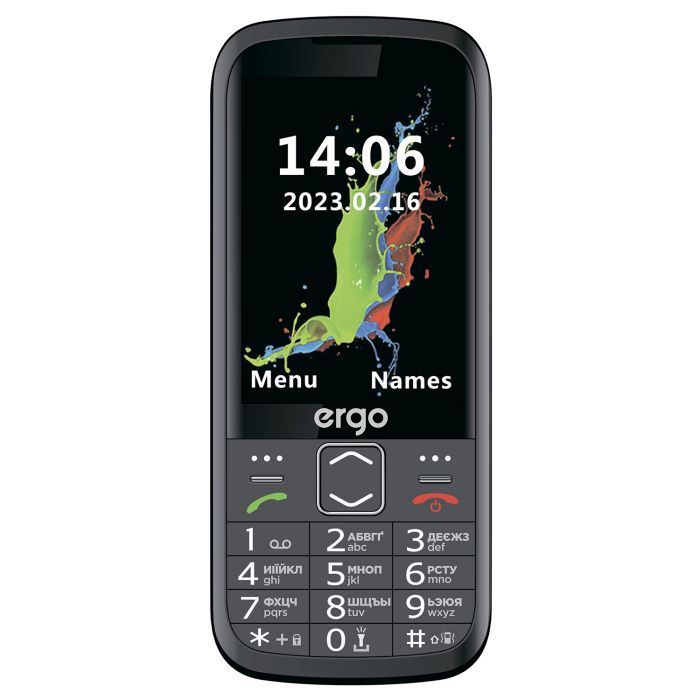 Мобильный телефон Ergo R351 Black изображение 3