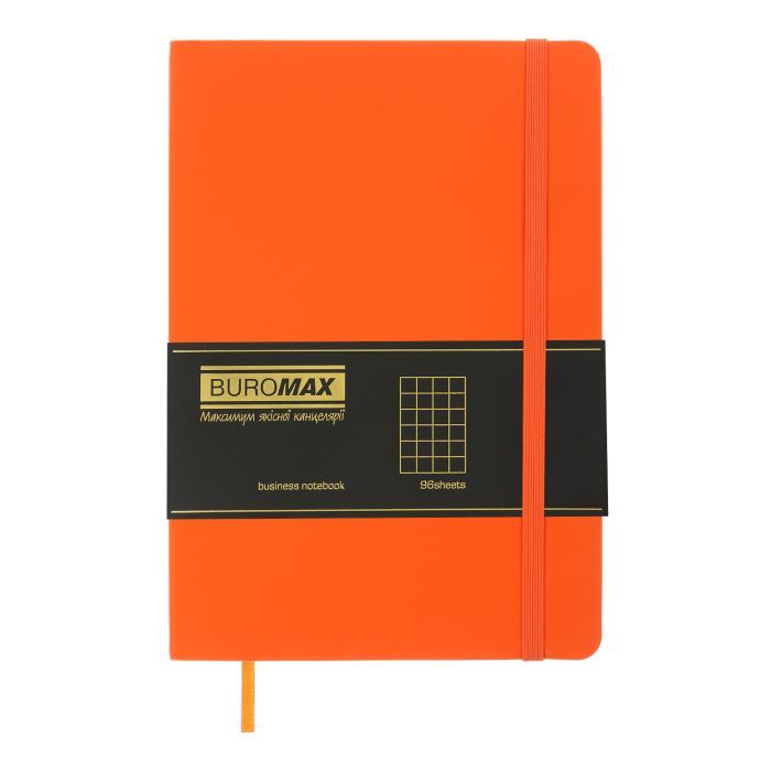 Книга записная Buromax Touch Me 96 листов А5 в клетку синий (BM.295102-02) изображение 2