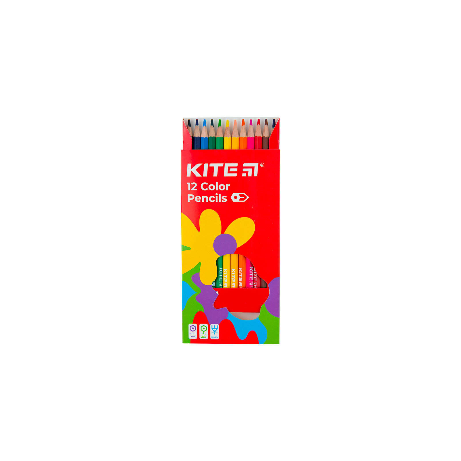 Карандаши цветные Kite Fantasy 12 цветов (K22-051-2) изображение 3