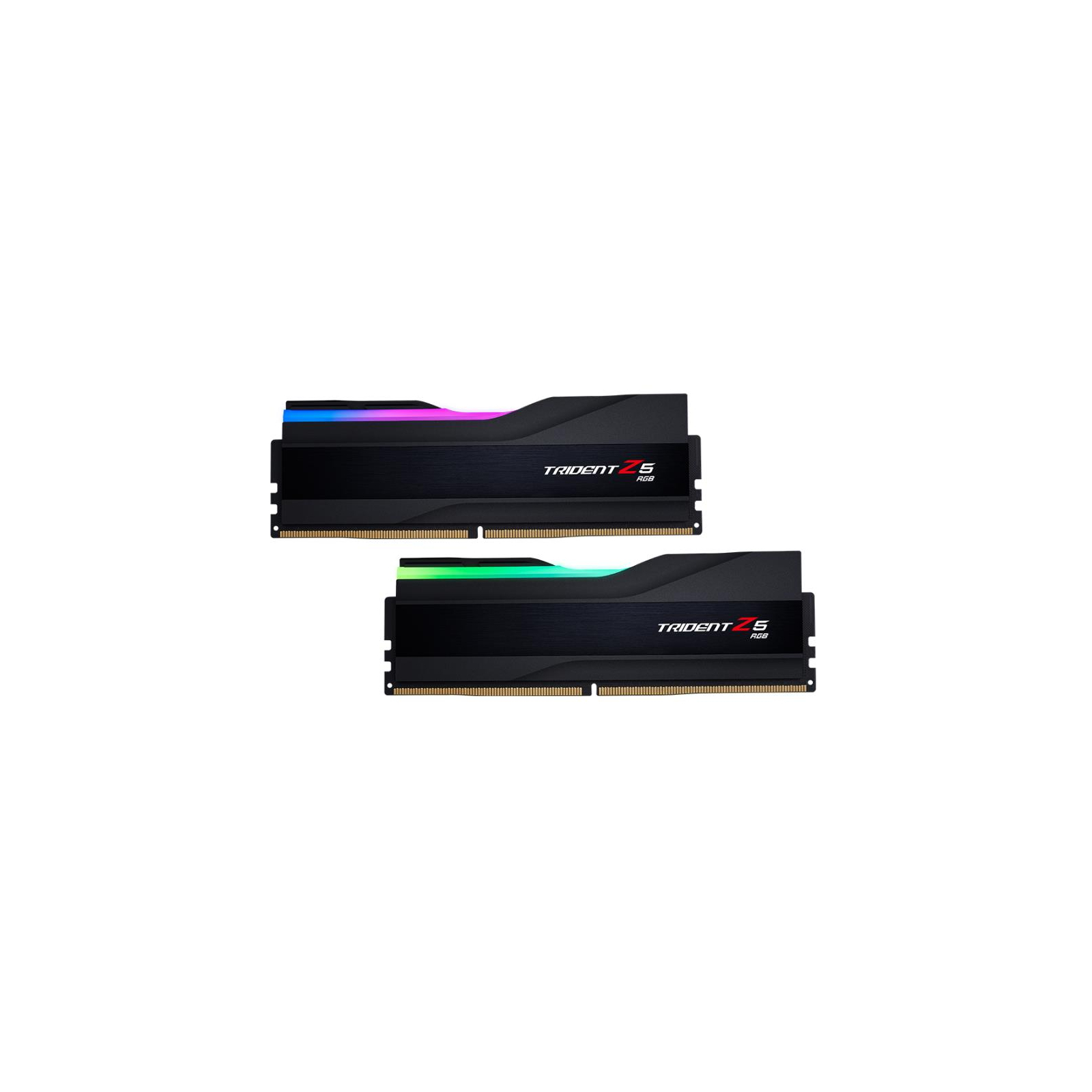 Модуль памяти для компьютера DDR5 64GB (2x32GB) 5600 MHz Trident Z5 RGB Matte Black G.Skill (F5-5600J2834F32GX2-TZ5RK)